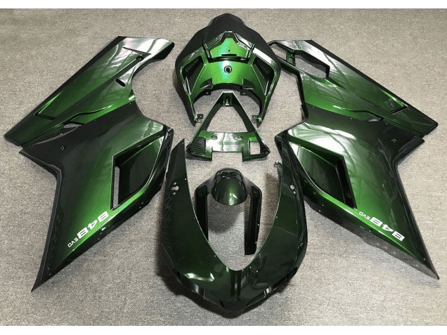 Verde Scuro 07-14 Ducati 848 1098 1198 Carena