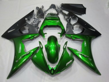 Verde Scuro Lucido 05 Yamaha R6 Carena