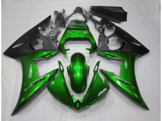 Verde Scuro Lucido 05 Yamaha R6 Carena