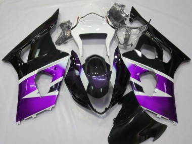 Viola Lucido & Bianco 03-04 Suzuki GSXR 1000 Carena