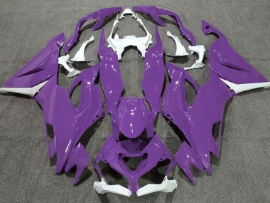Viola Lucido & Bianco 19-23 Kawasaki ZX6R Carena