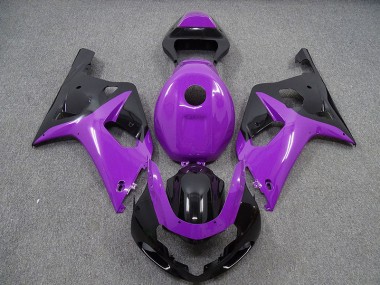 Viola Lucido & Nero 01-03 Suzuki GSXR 600-750 Carena