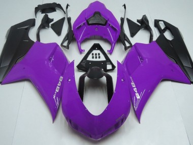 Viola Lucido & Nero 07-14 Ducati 848 1098 1198 Carena