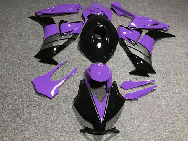 Viola Lucido Nero & Grigio 12-16 Honda CBR1000RR Carena