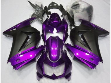 Viola & Nero Opaco 08-12 Kawasaki Ninja 250 Carena