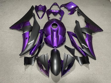 Viola & Nero Opaco & Loghi 08-16 Yamaha R6 Carena