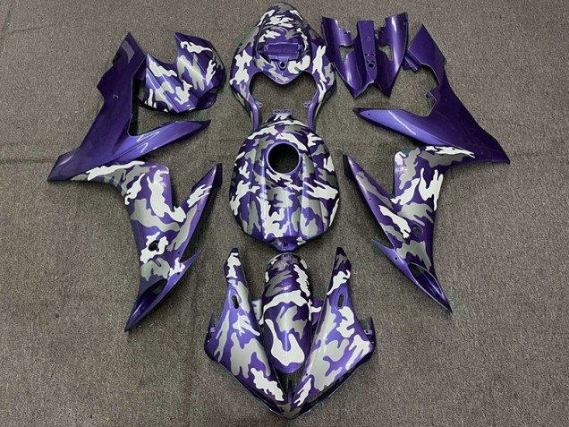 Viola Scuro Camo 04-06 Yamaha R1 Carena