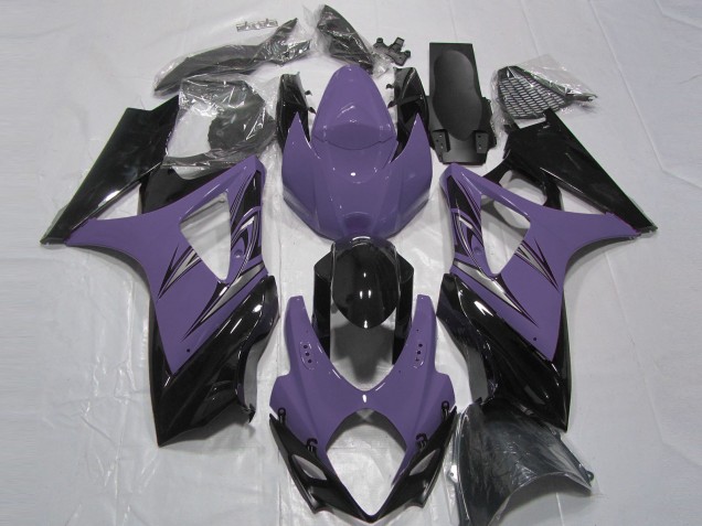 Viola Scuro & Nero 07-08 Suzuki GSXR 1000 Carena
